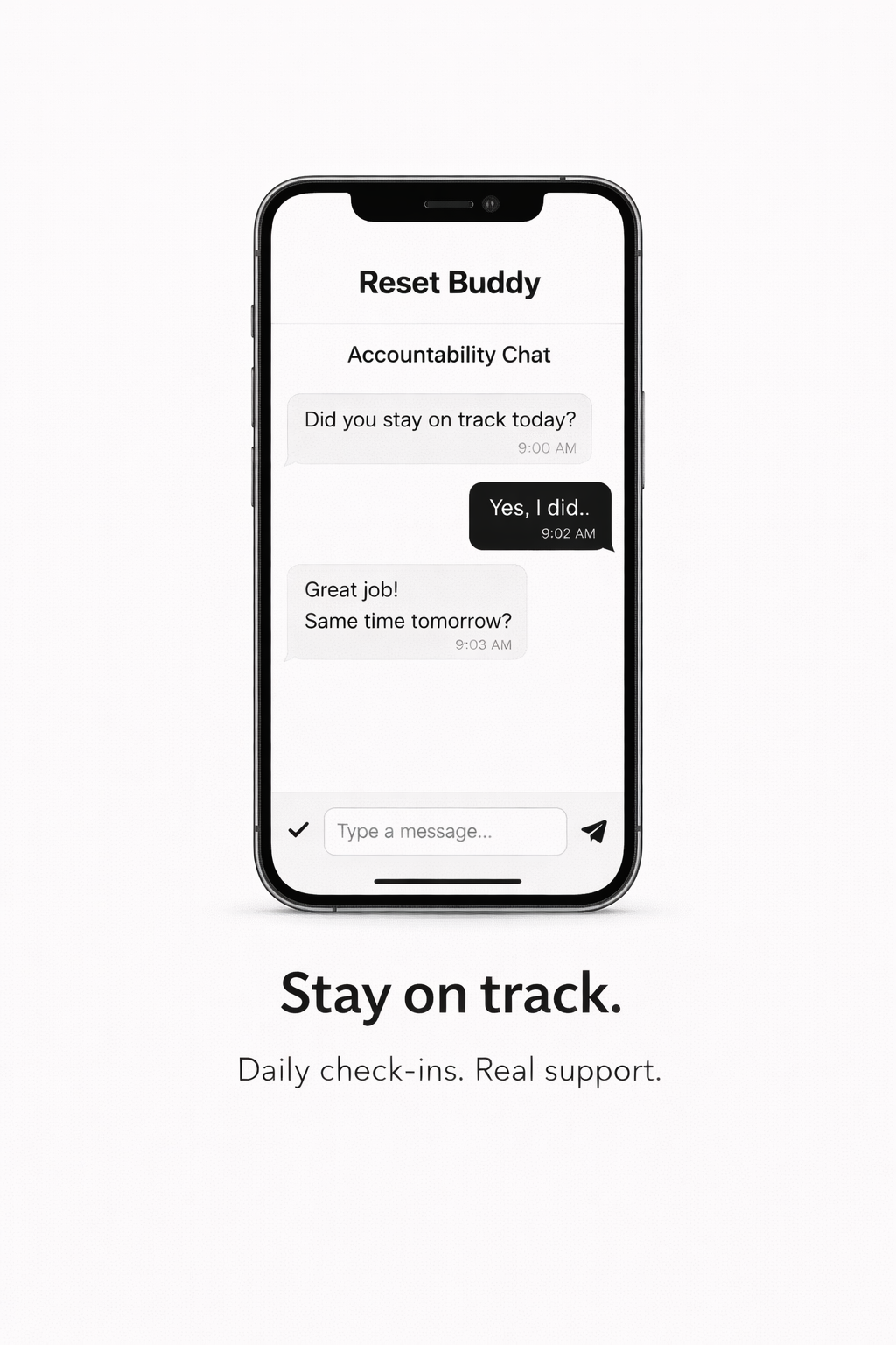 7-Day Habit Reset with Daily Accountability